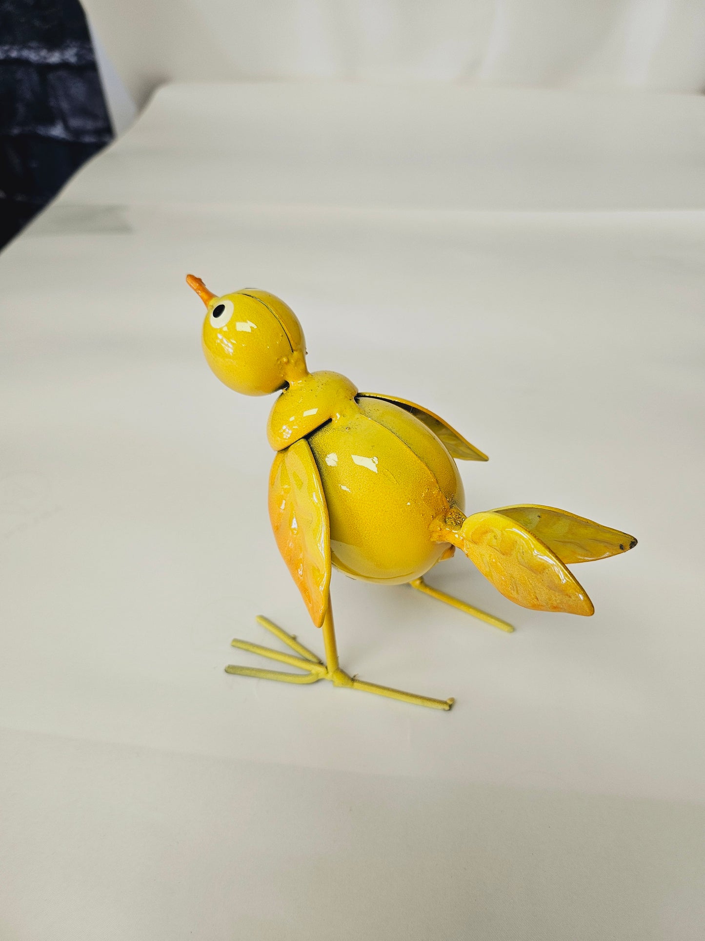 Handcrafted metal chick