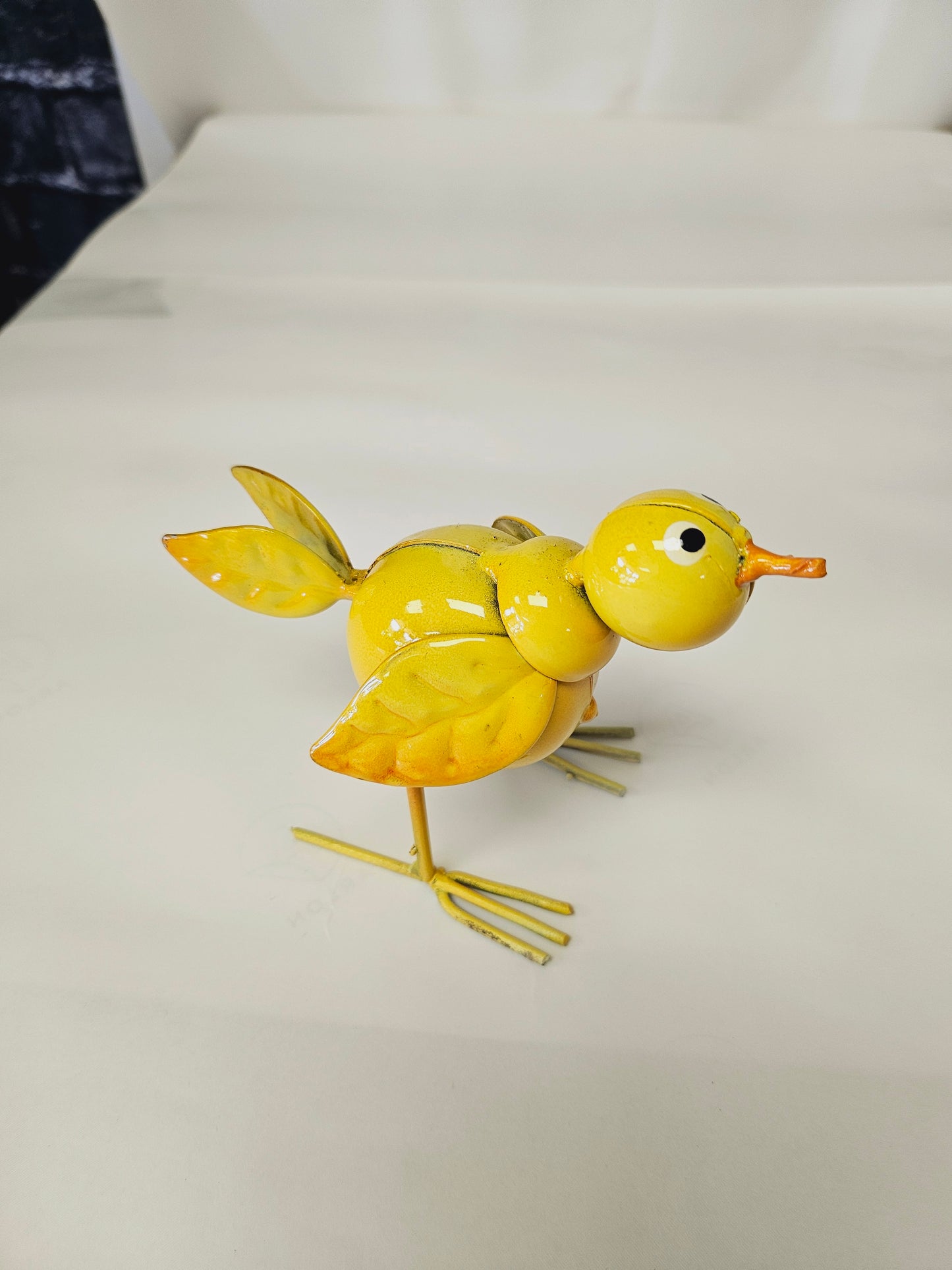 Handcrafted metal chick