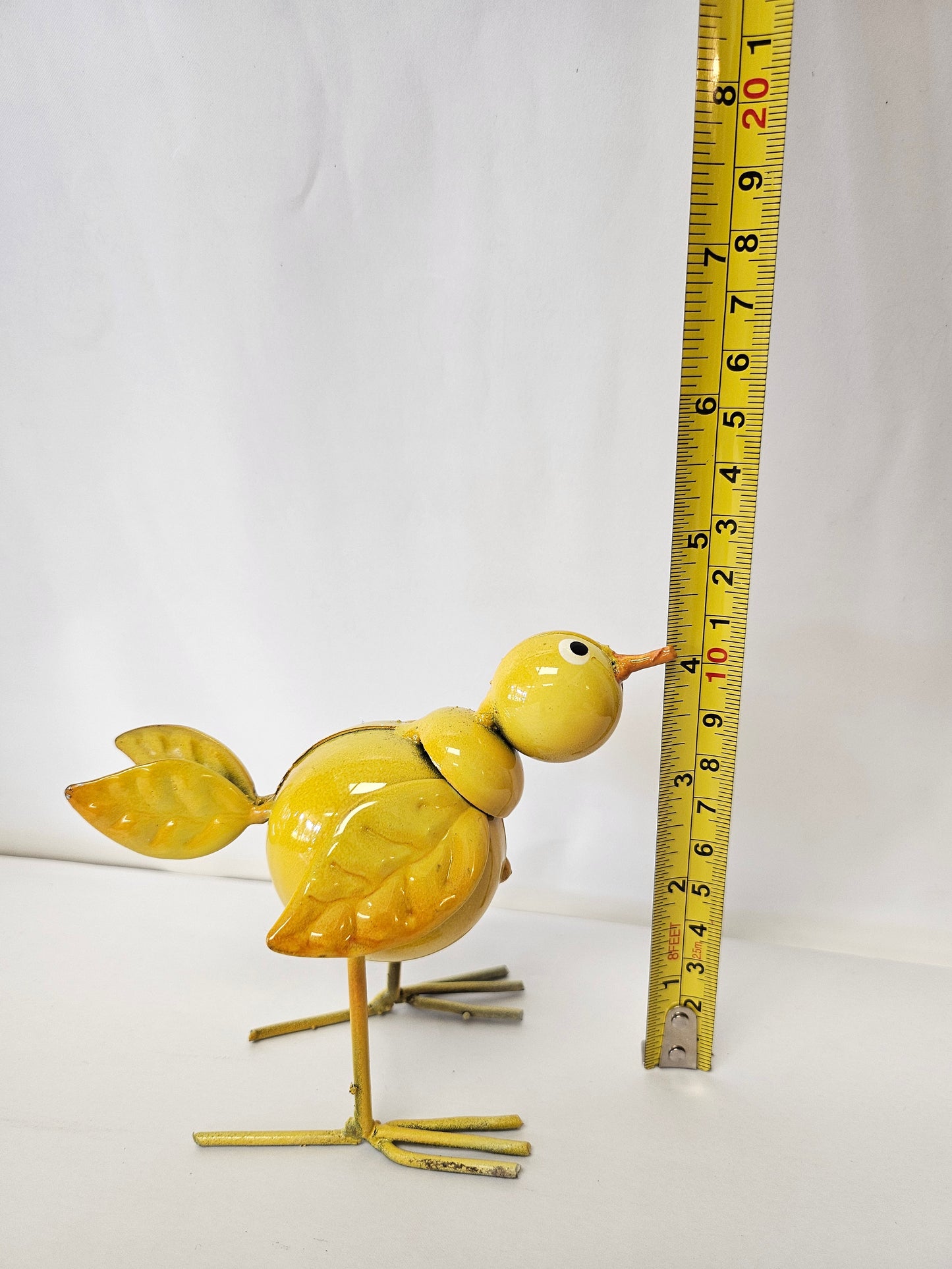 Handcrafted metal chick