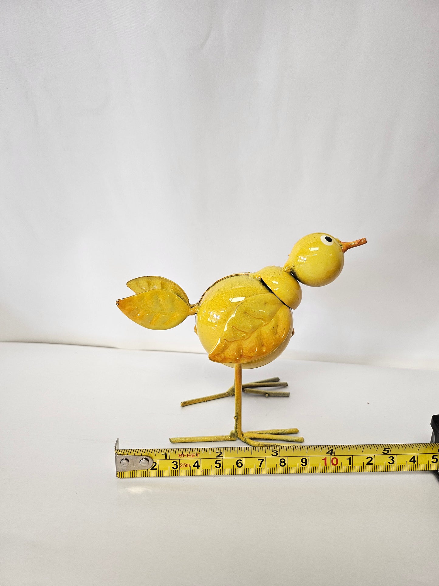 Handcrafted metal chick