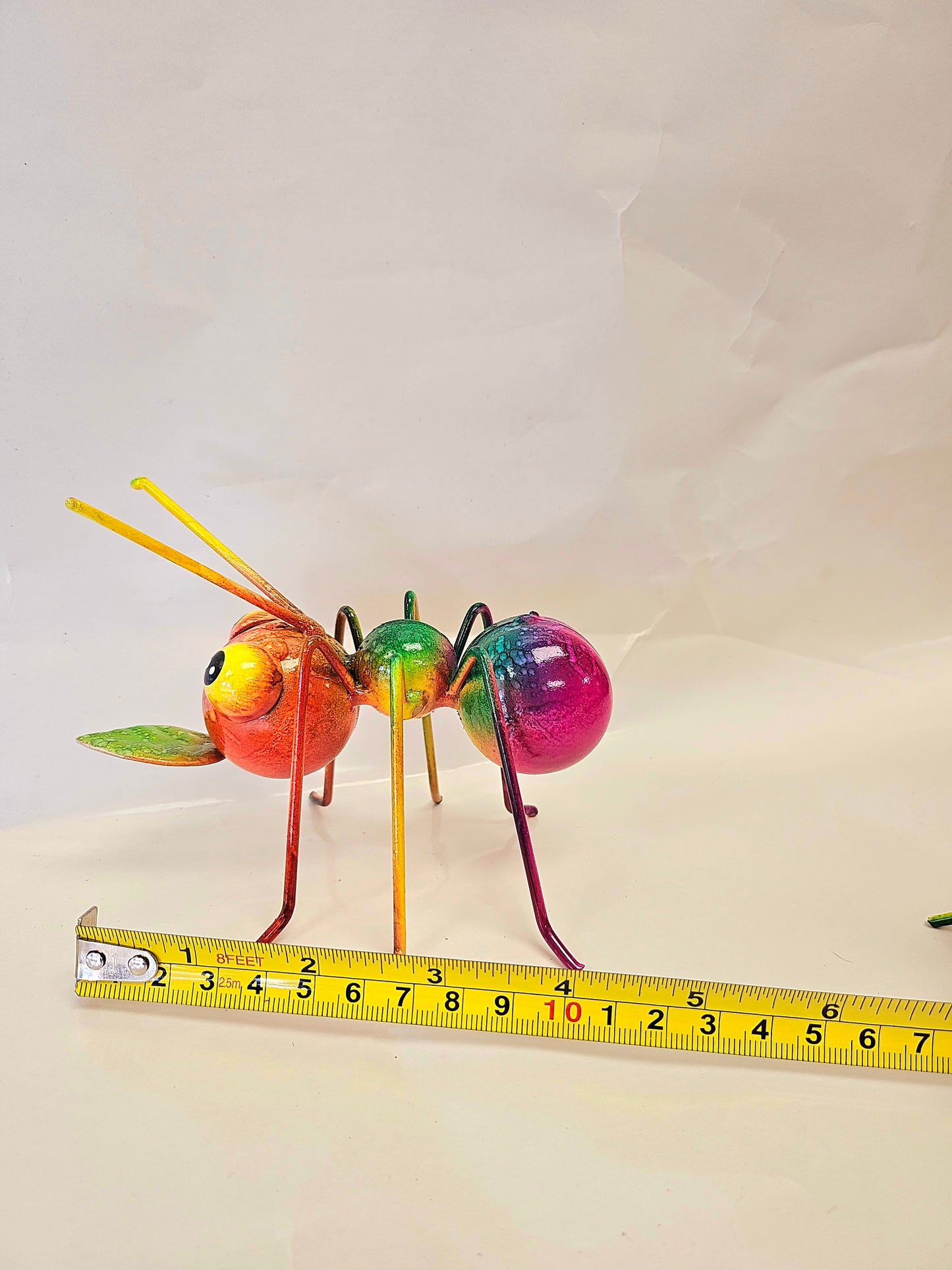 Cute tiny set of 3 metal ants. Handcrafted