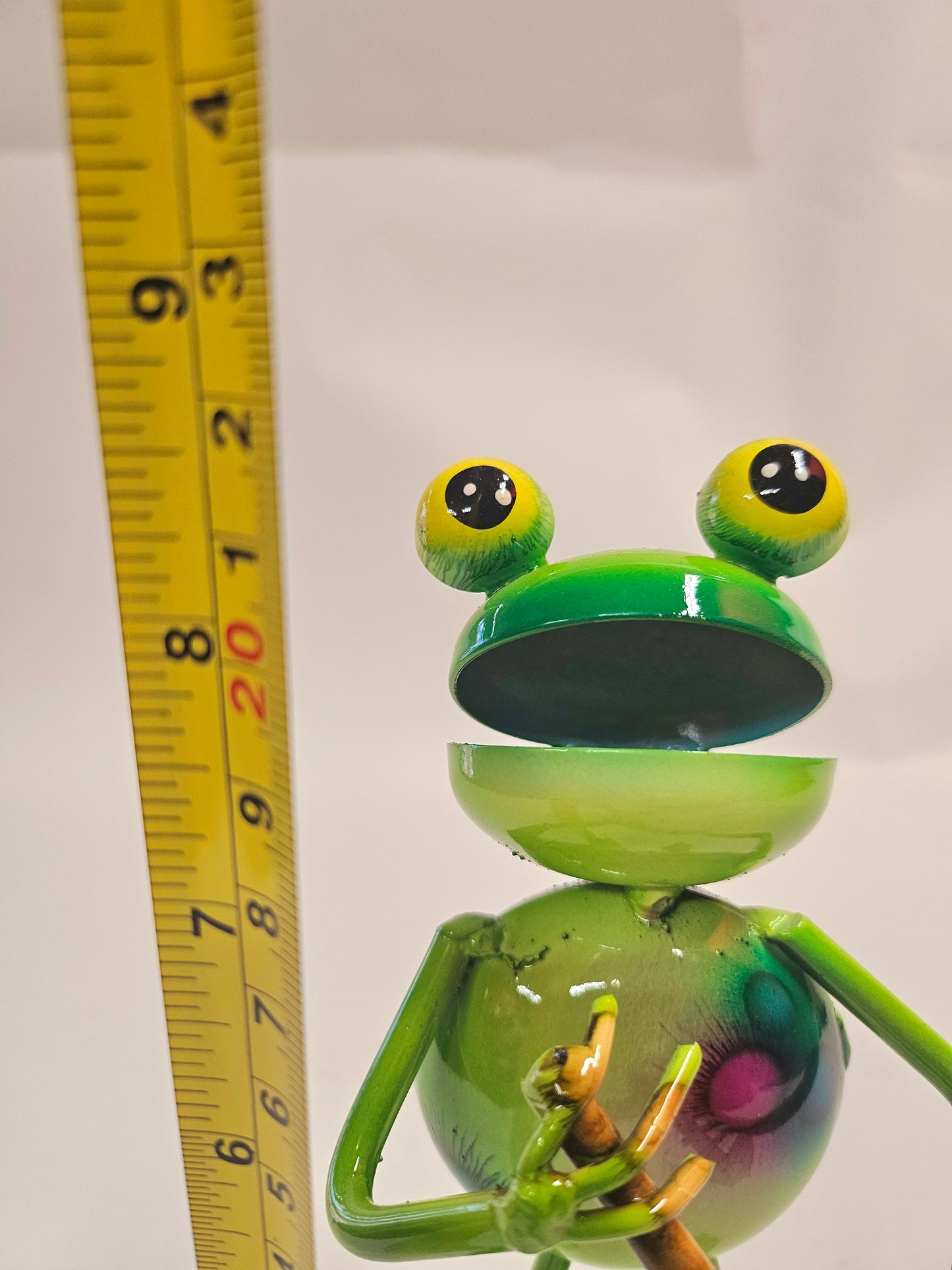 Handcrafted working metal frogs. (Smaller version)